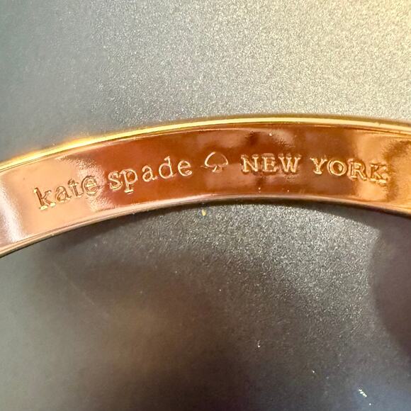 Kate Spade Rose Gold "Hand in Hand" Bangle - Picture 9 of 11
